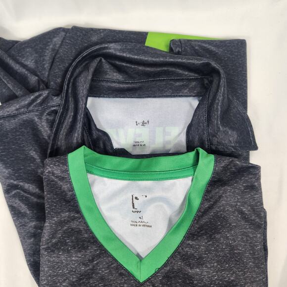 2x 7-Eleven  M Polo Tee Work Uniform Shirt seven 11 - Picture 5 of 9